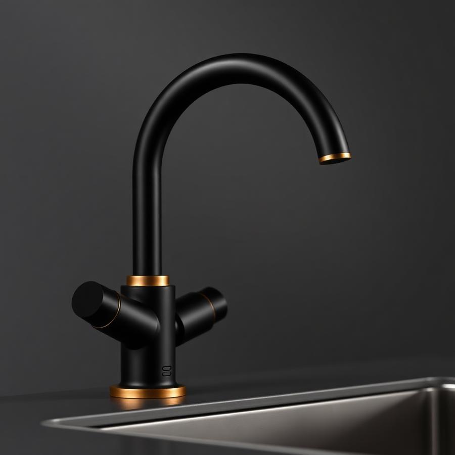 Aurelis Noir Design keukenkraan